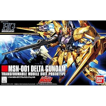ロボット HG MSN-001 DELTA GUNDAM Bandai High Grade (HG) HGUC 1/144 MSN-001 Delta Gundam